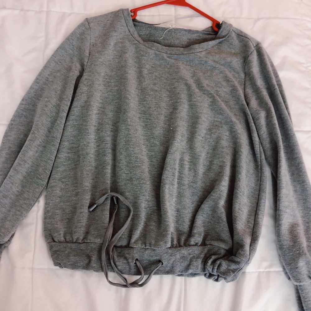 Cute grey sweater